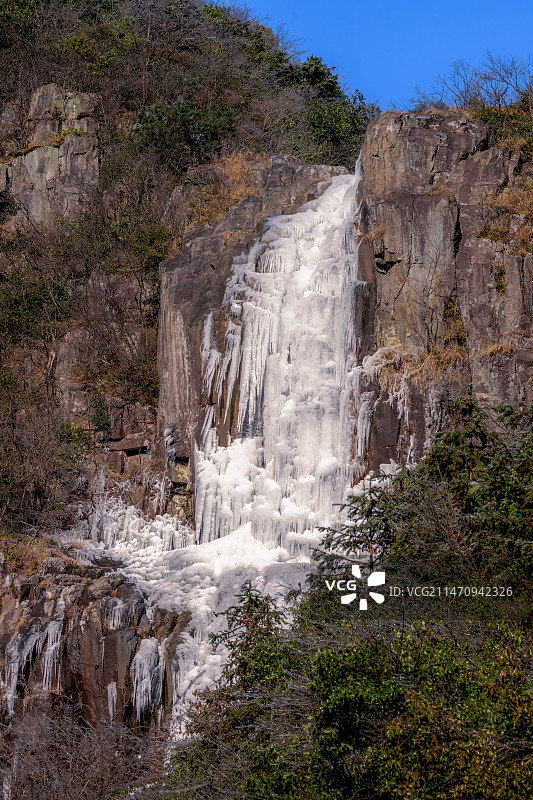 冰瀑图片素材