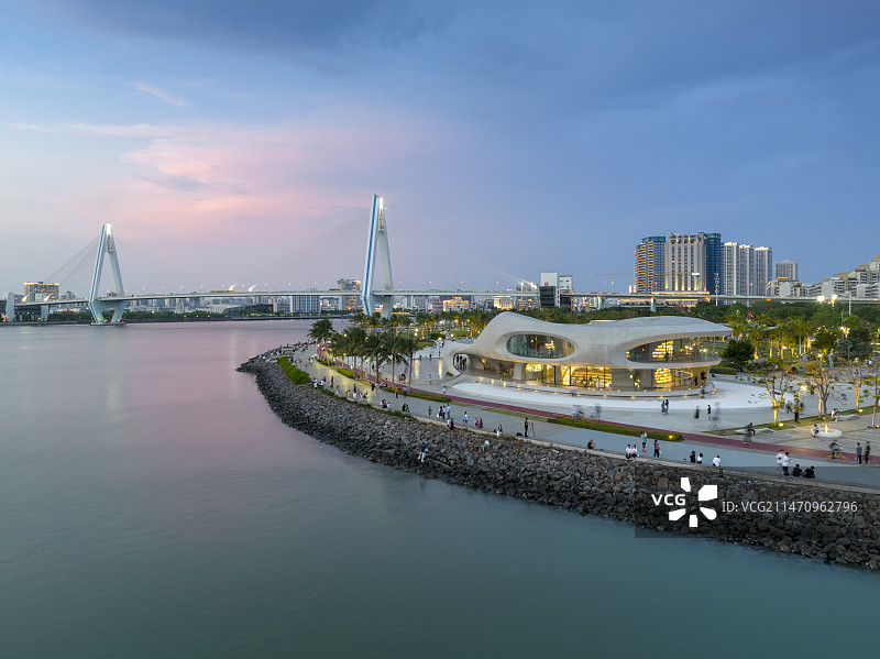 海口湾云洞图书馆图片素材