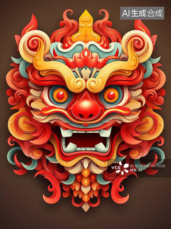 【AI数字艺术】龙插画图片素材