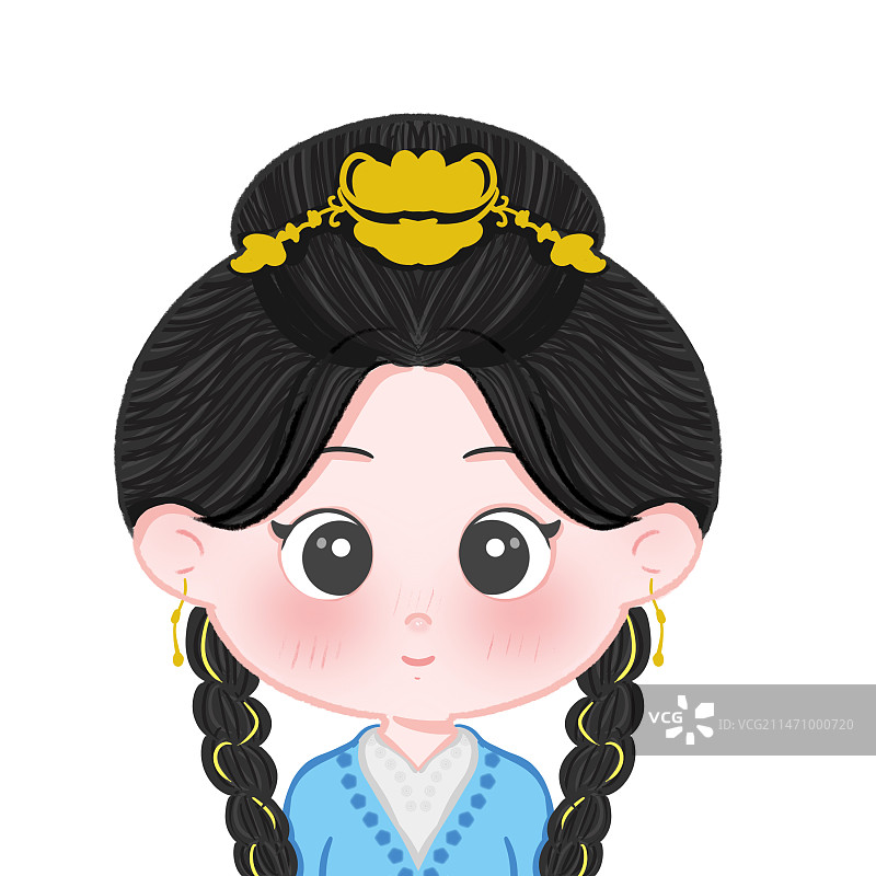 古装女孩图片素材