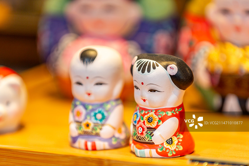 江苏省无锡市惠山古镇工艺品惠山泥人静物摄影图片素材