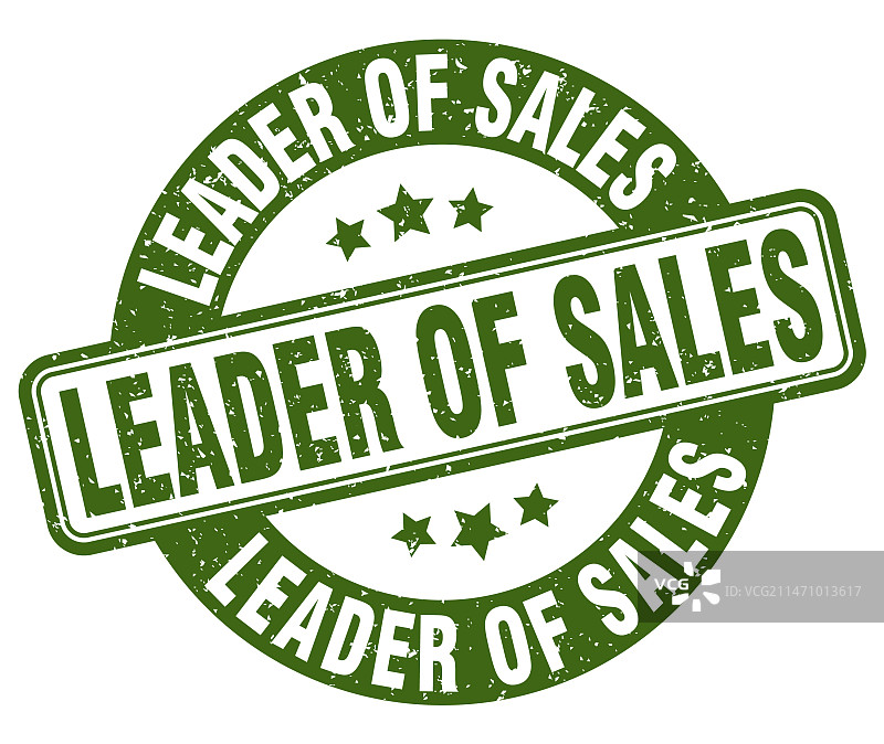 销售主管圆形标签印章图片素材