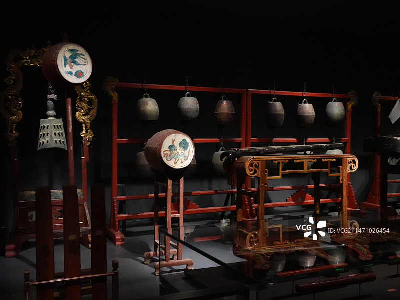 古乐器文物图片素材