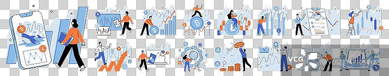 加密货币投资稳健发展图片素材