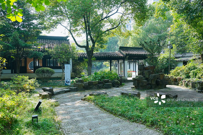 东林书院  江苏省无锡市全国重点文物保护单位图片素材