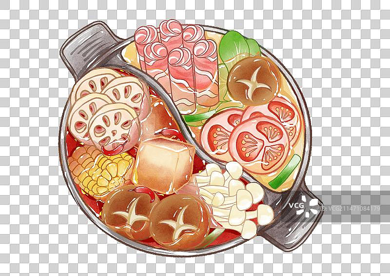 鸳鸯火锅图片素材