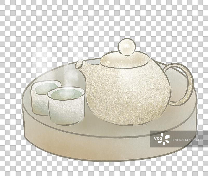 茶壶茶杯茶盘图片素材