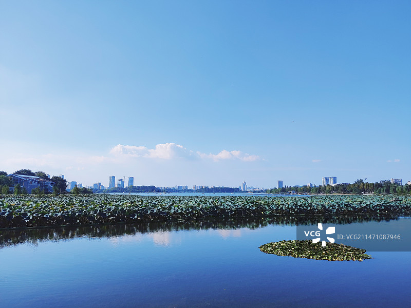 南京玄武湖 紫金山天文博物馆图片素材