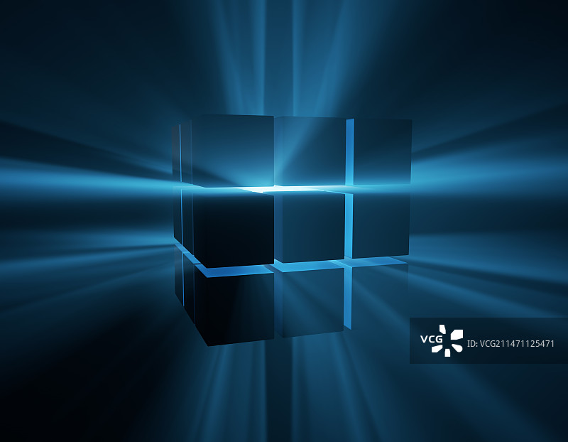 立方体智能科技数据存储与网络数据传输图片素材