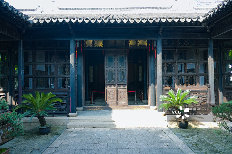 薛福成故居   江苏省无锡市建筑群  薛家花园  钦使第  江南豪宅图片素材