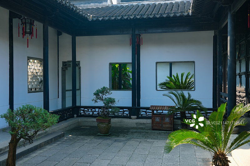 薛福成故居   江苏省无锡市建筑群  薛家花园  钦使第  江南豪宅图片素材