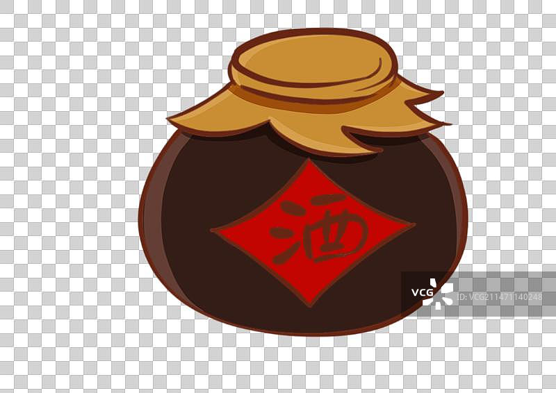 三国演义扁平风格 香炉 酒  桌子结拜元素图片素材