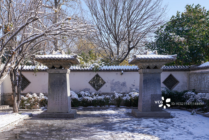 山东省 济南市 晏公庙图片素材