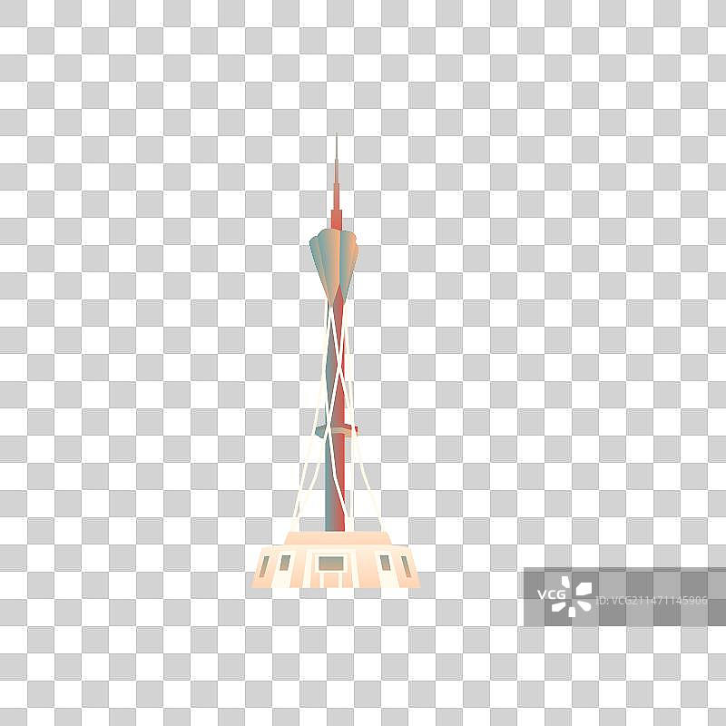 郑州中原福塔城市地标建筑免抠元素图片素材