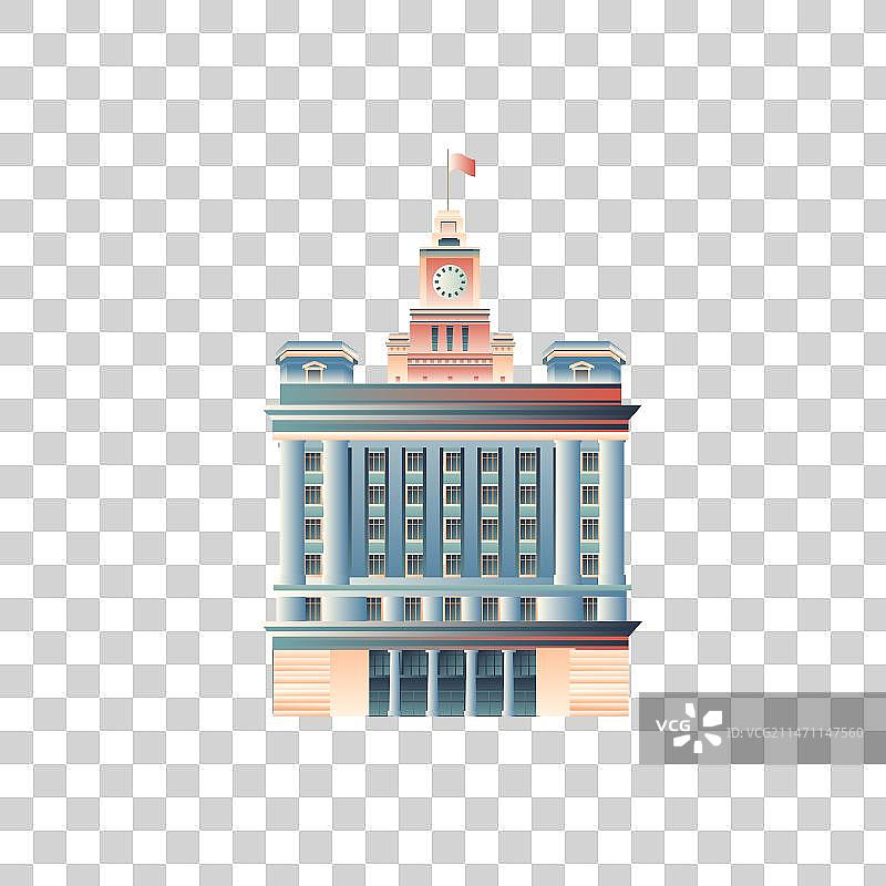 上海外滩18号城市地标建筑免抠元素图片素材