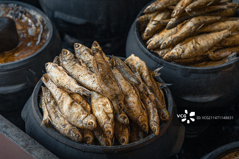 邯郸广府酥鱼图片素材