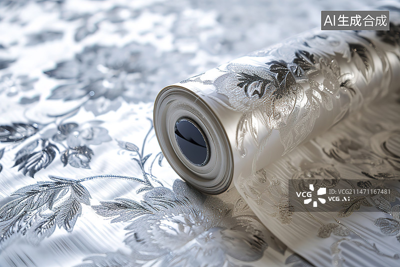 【AI数字艺术】桌上瓶子的高角度视图图片素材