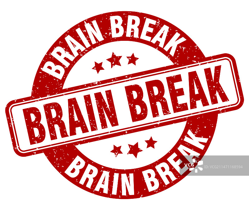 脑裂邮票脑裂标签圆图片素材