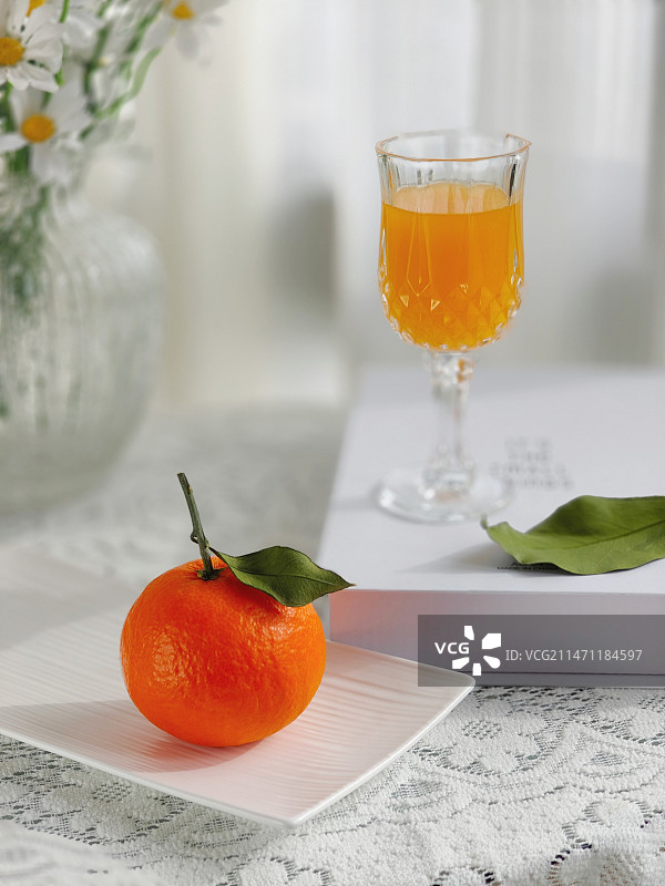 橙子&橙汁图片素材