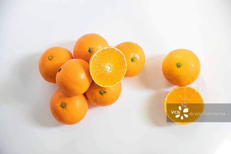 新鲜水果橙子特写图片素材