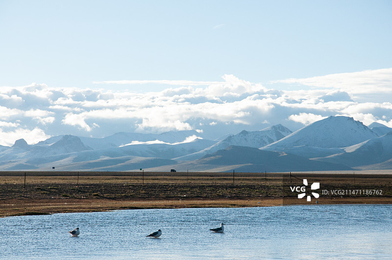 西藏纳木错风景图片素材