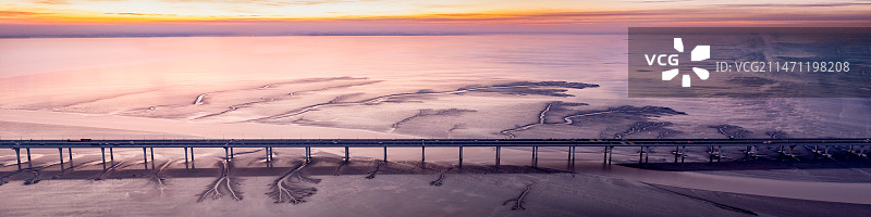 嘉绍大桥风光全景图片素材