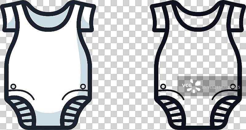 迷你幼儿连体裤图案图片素材