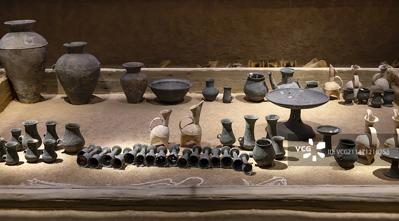 黑陶盆 龙山文化图片素材