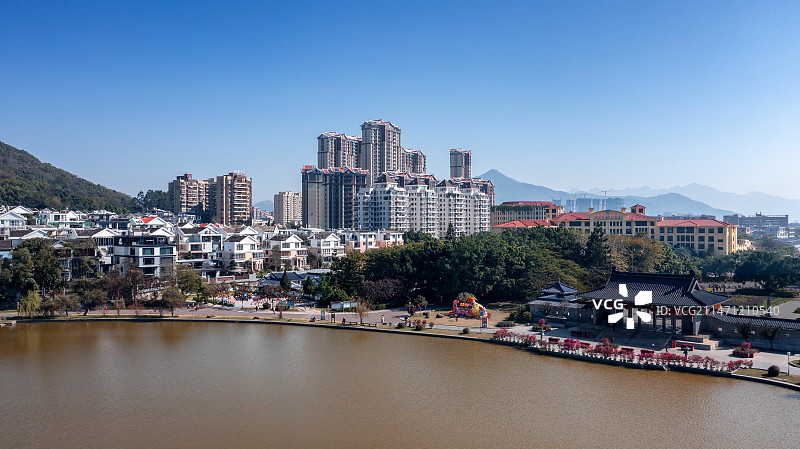 福建云霄县城市风光图片素材