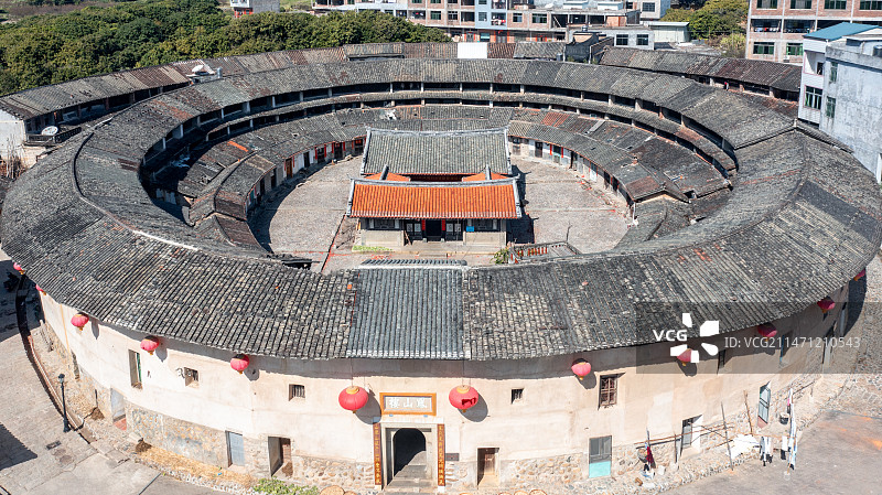 福建诏安县凤山楼图片素材