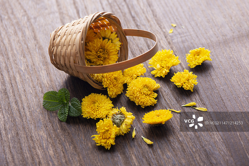 菊花茶图片素材