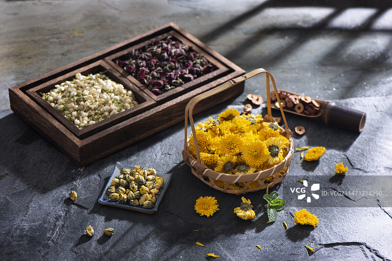 菊花茶图片素材