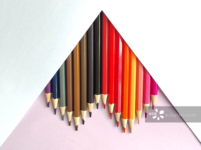 创意彩铅  彩色铅笔 静物 创意静物 创意铅笔图片素材