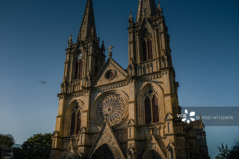广州圣心大教堂图片素材