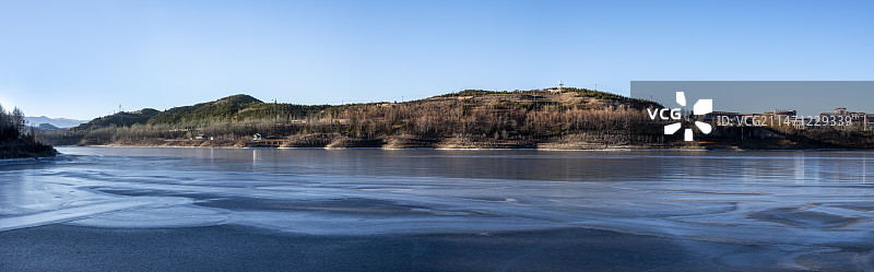 青海西宁湟中区莲花湖图片素材