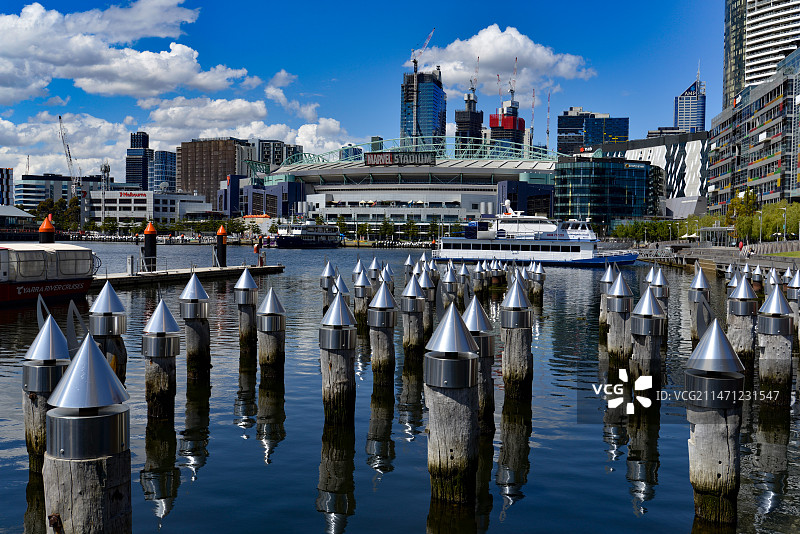 墨尔本海港风光图片素材