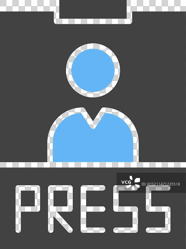 记者通行证图标图片素材