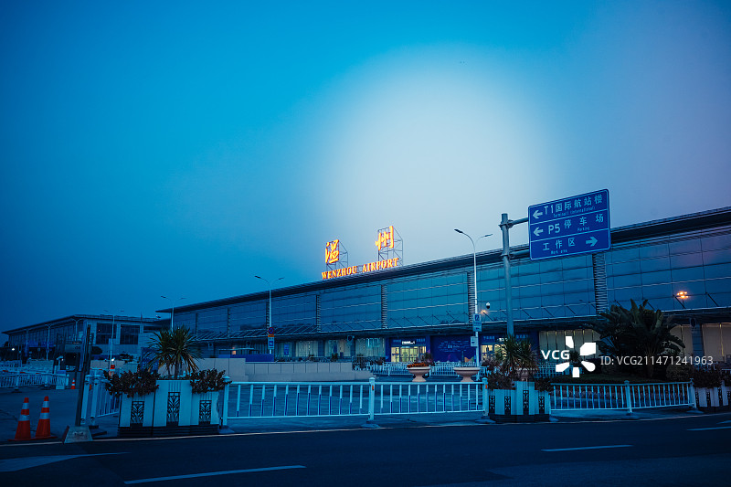 温州机场图片素材