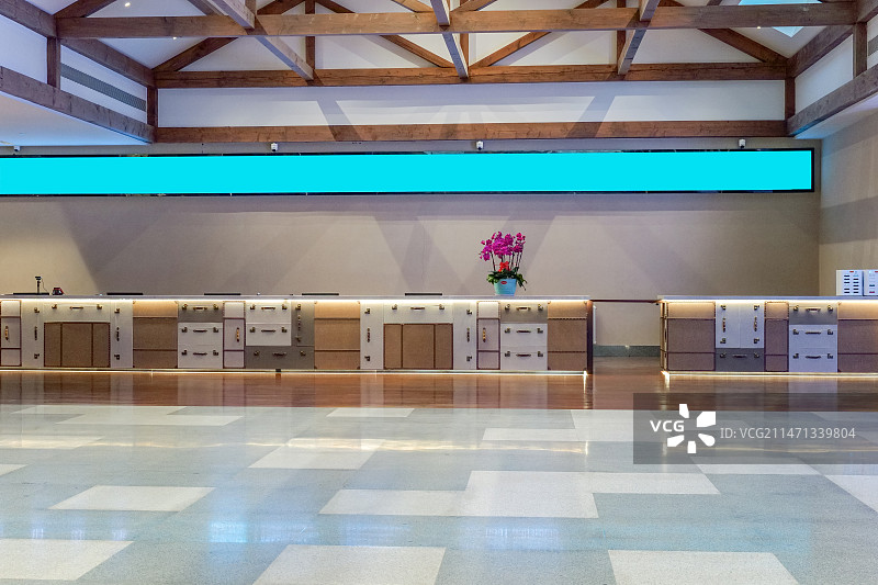 室内服务前台图片素材