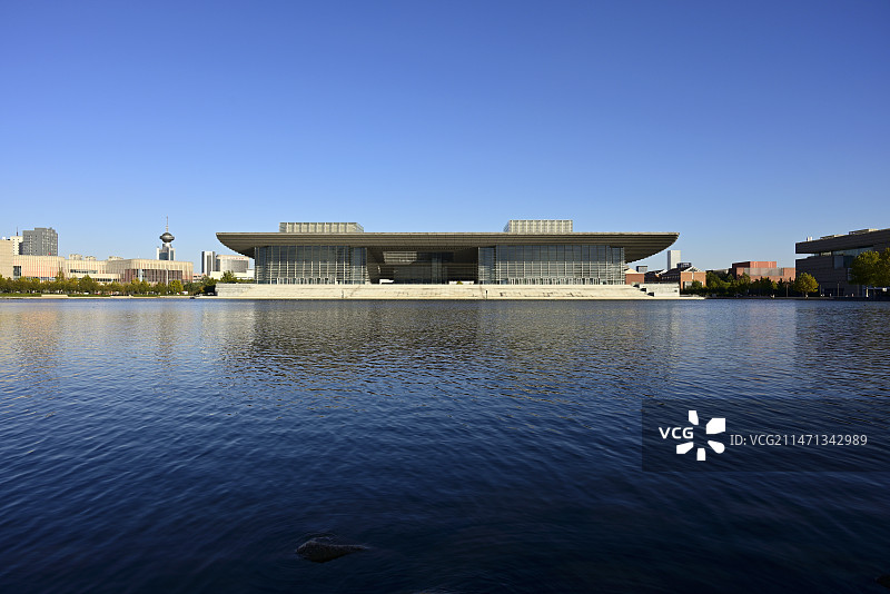 天津市文化中心大剧院图片素材