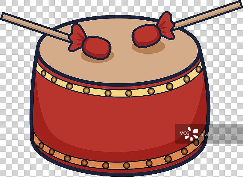 免抠敲鼓鼓槌图片素材