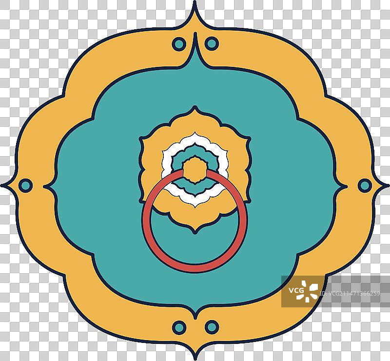 免抠门环图片素材