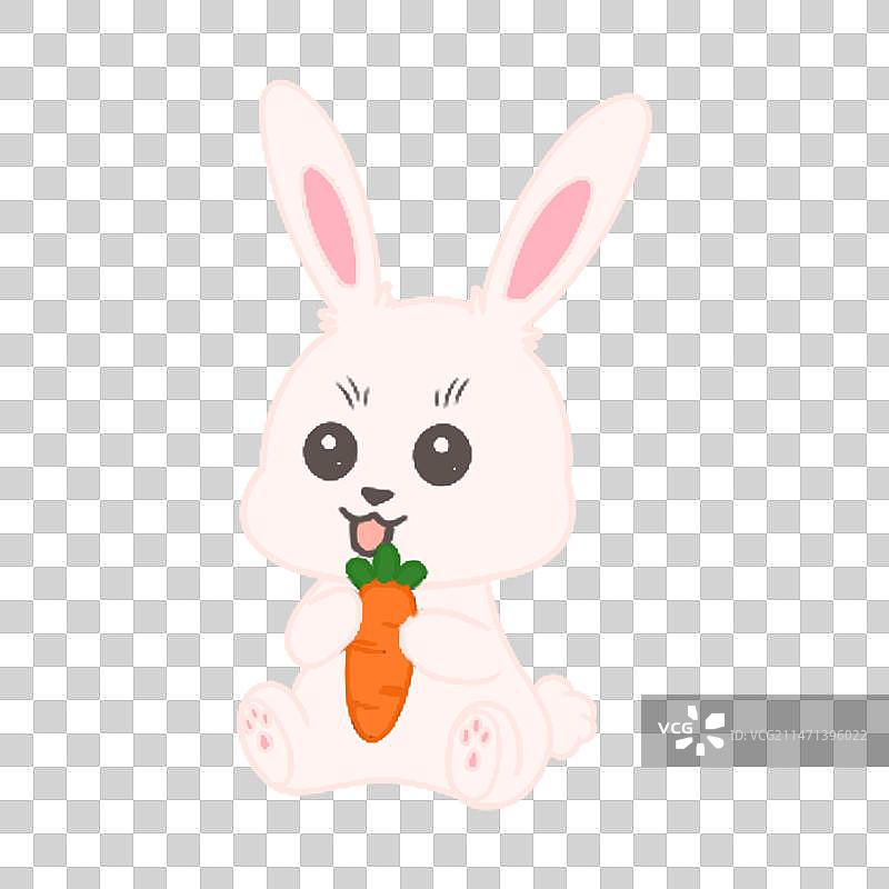 兔子卡通元素图片素材