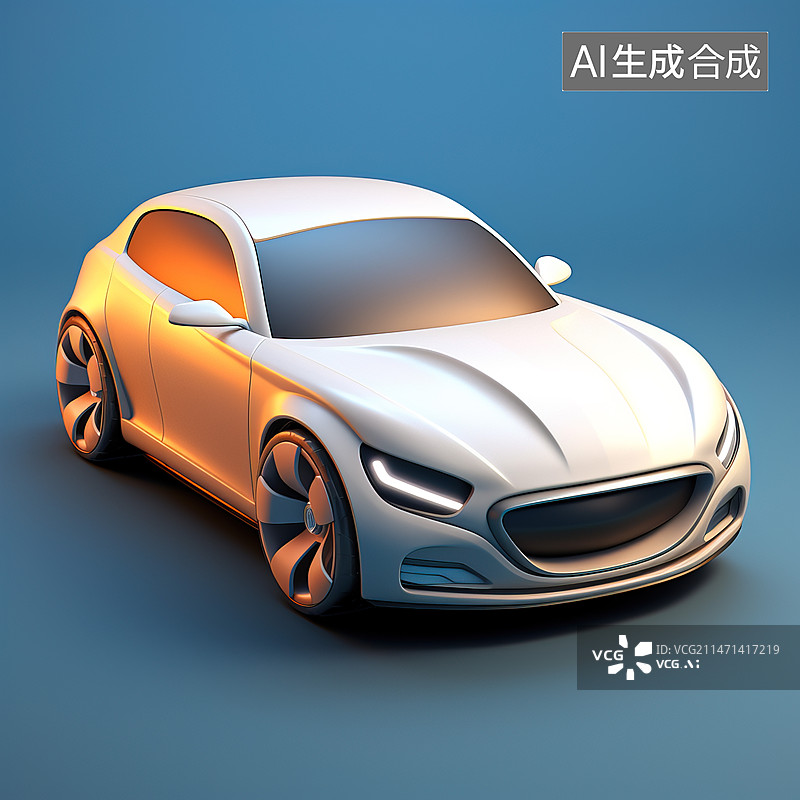 【AI数字艺术】轿车图片素材