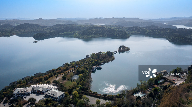 绵阳仙海水利风景区图片素材