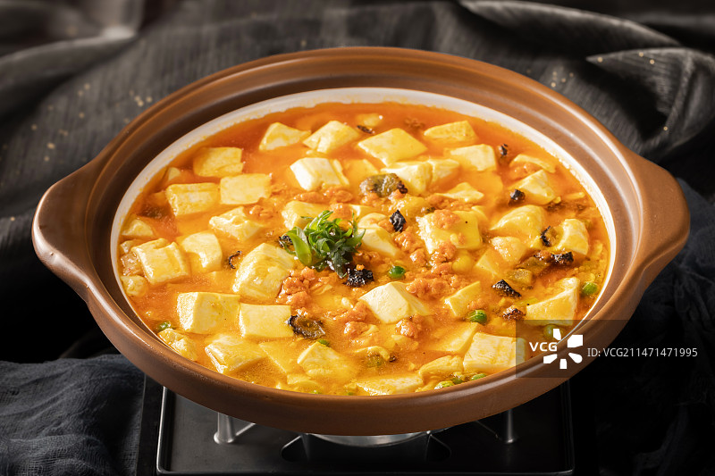 蟹黄豆腐图片素材