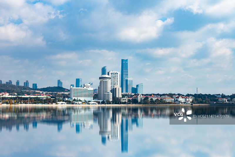 青岛城市风光图片素材