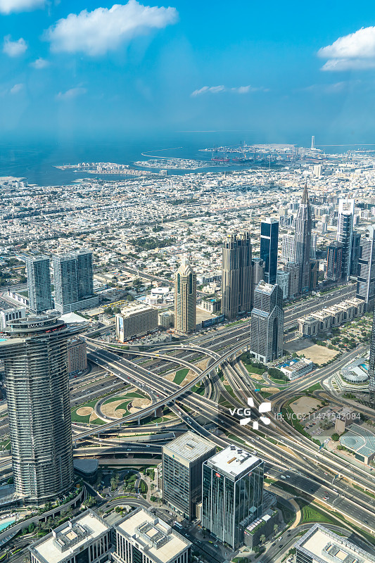 哈利法塔之巅图片素材