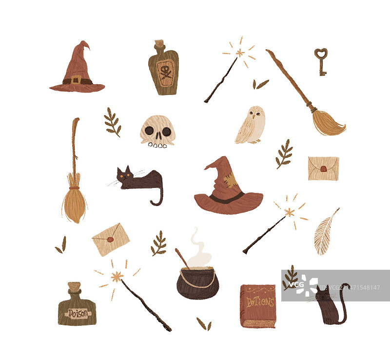 魔法元素图片素材