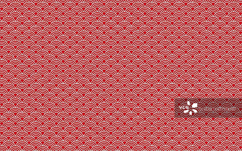 红色波形几何背景图案图片素材